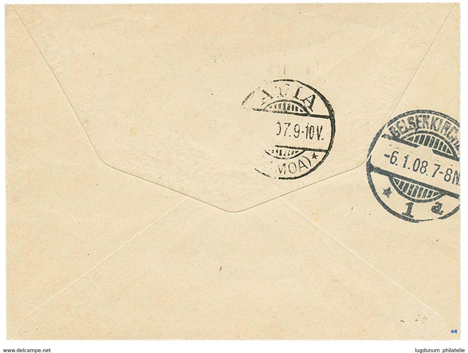 "MULIFANUA" : 1907 10pf Canc. MULIFANUA On Envelope To GERMANY. Superb. - Samoa