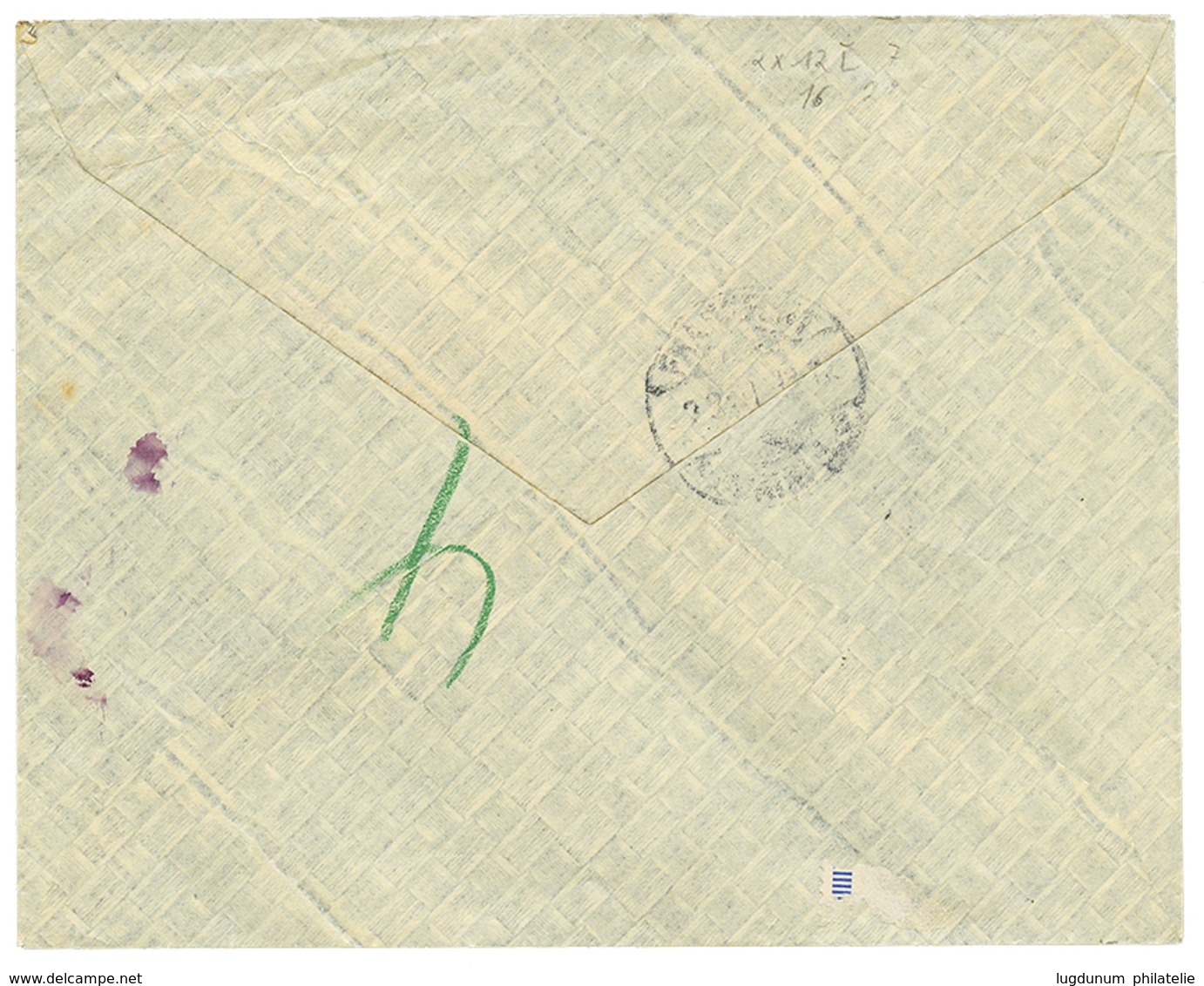 PALESTINE : 1907 10p(x2) + 1P Canc. JERUSALEM DEUTSCHE POST On REGISTERED Cover To GERMANY. Vvf. - Turquie (bureaux)