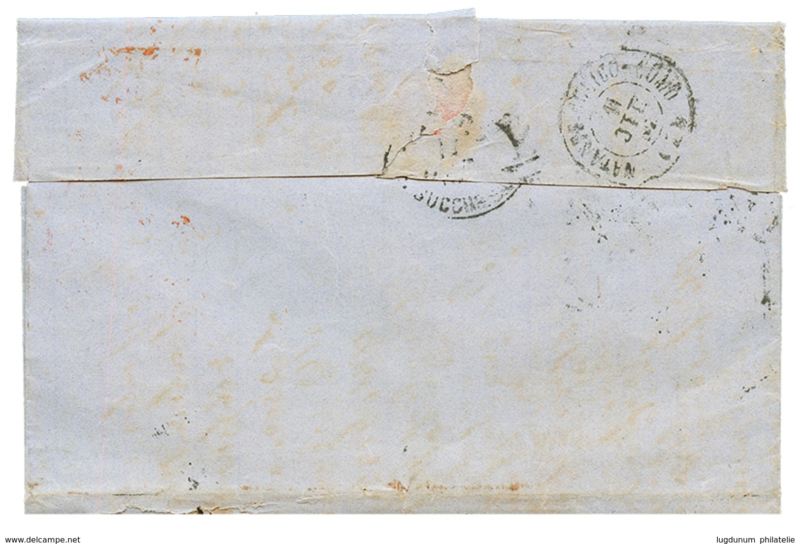 1867 10c + 30c + 60c Canc. 1574 + MENAGGIO + P.P On Entire Letter To ARGENTINA. Vvf. - Non Classés