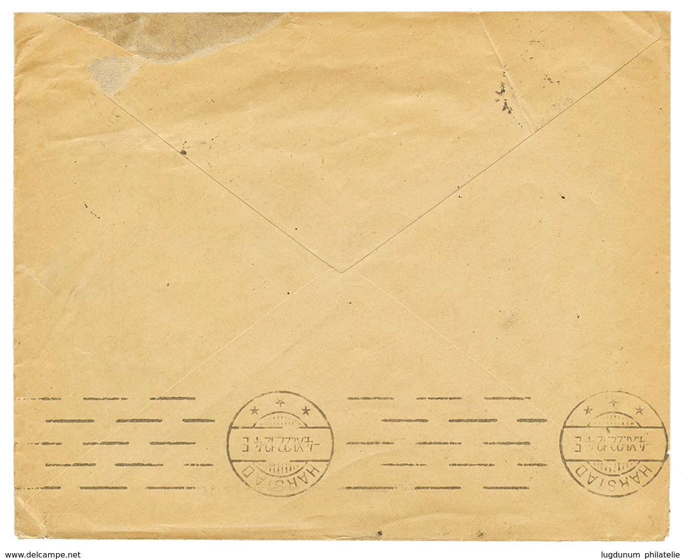 SPITSBERG Station - POLAR : 1922 NORWAY 20 Ore(x2) Canc. KINGS BAY On Printed Envelope "NORSKE GEOFYSISKE SPITSBERGENSTA - Andere & Zonder Classificatie