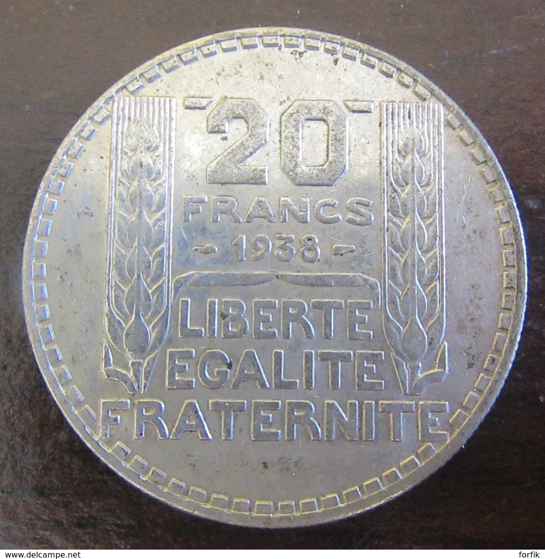 France - Monnaie 20 Francs Turin Argent 1938 - SUP - Autres & Non Classés