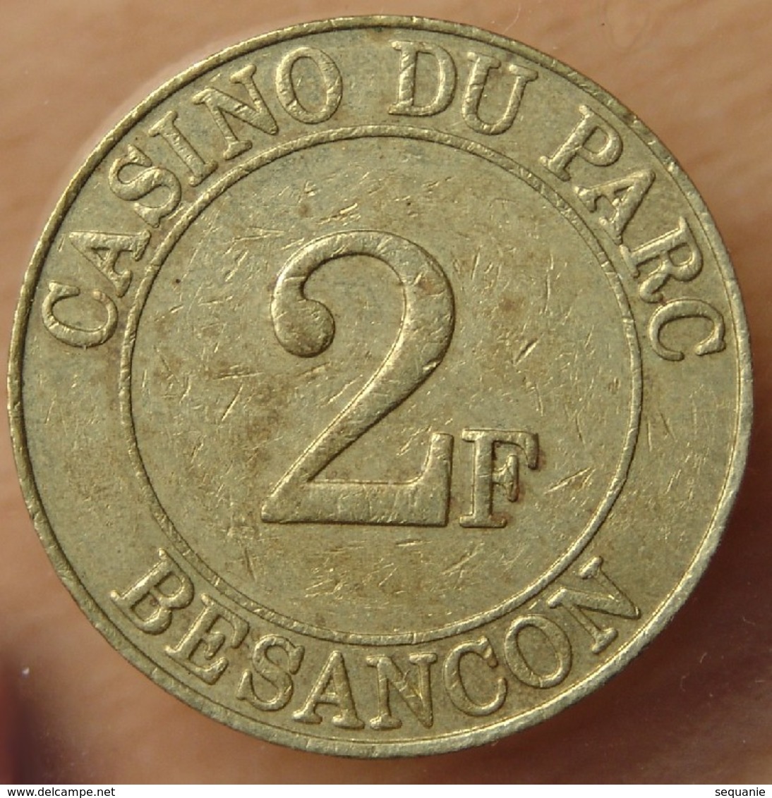 Besançon (25) Casino Du Parc 2 Francs - Casino