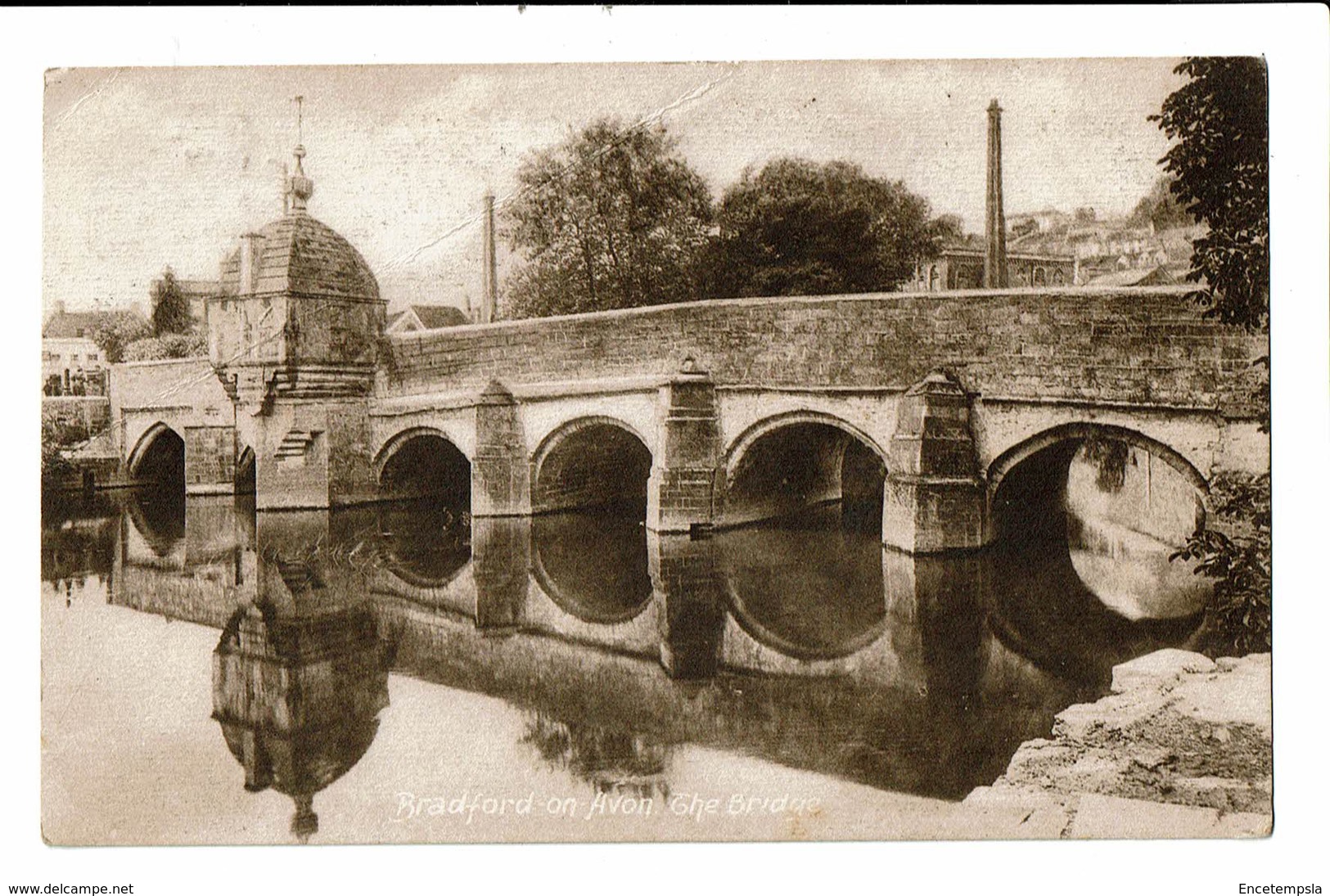 CPA - Carte Postale -Royaume Uni - Bradford On Avon The Bridge 1916 - VM519 - Bradford