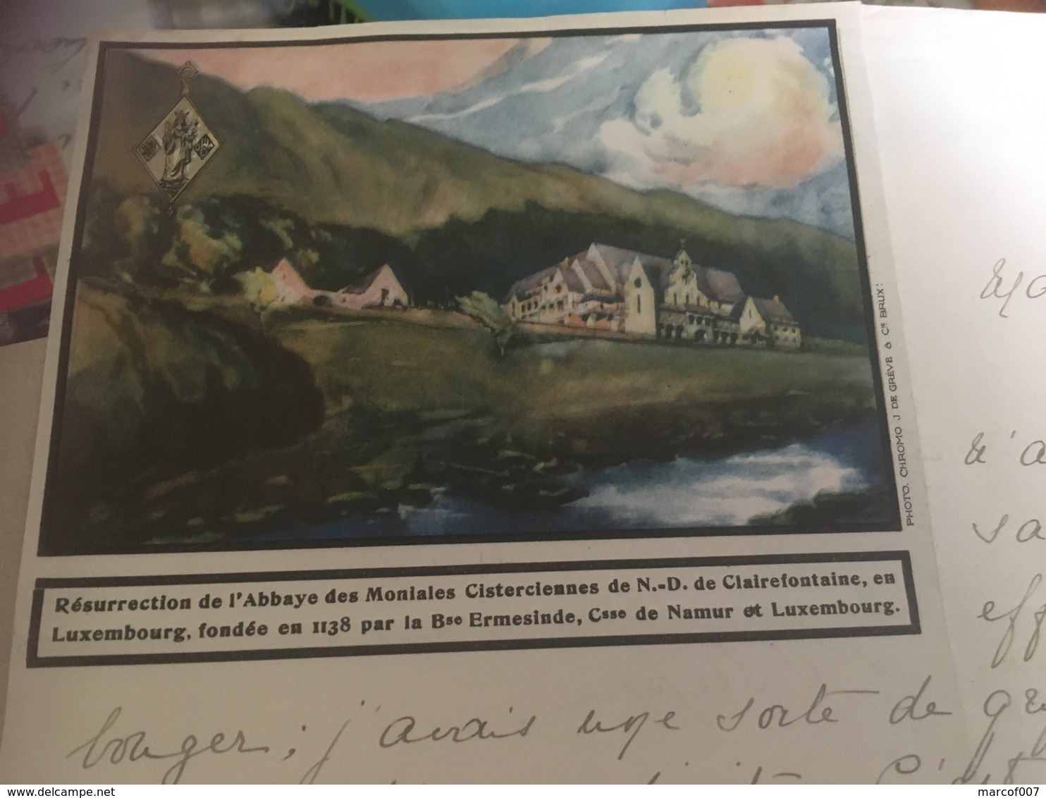 ORVAL - Noblesse - Suzanne D’Otreppe 2 Lettres Manuscrites Concernant La Construction Abbaye De CORDEMOIS - À VOIR ! - Documents Historiques