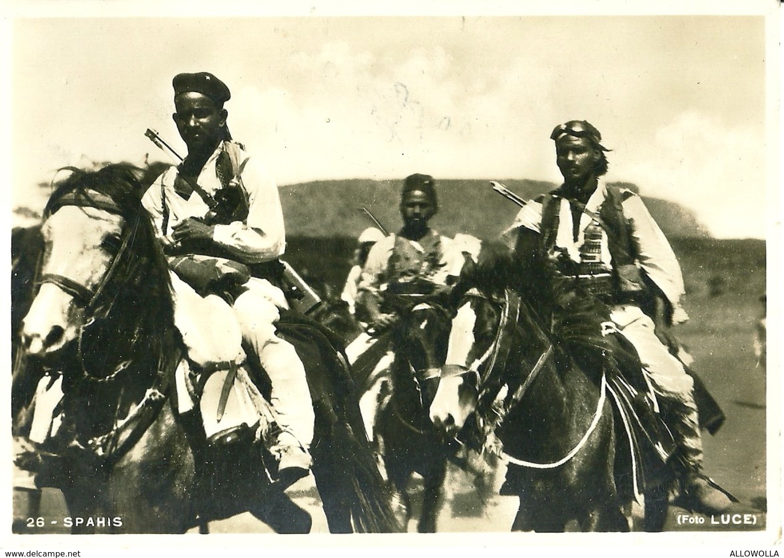2584 " SPAHIS -(Truppe Coloniali Libiche Del Regno D'Italia, Montate A Cavallo)" CARTOLINA POSTALE ORIGINALE NON SPEDITA - Guerra 1939-45