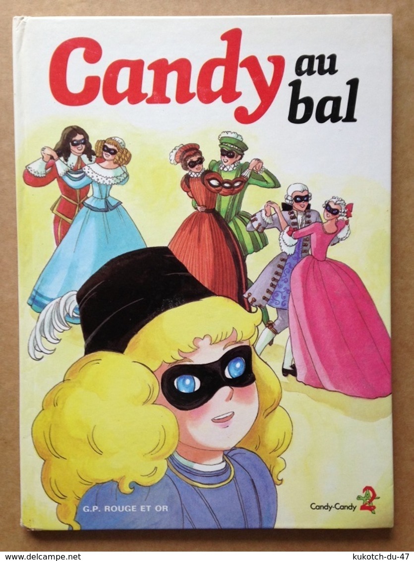 Album Jeunesse - Candy Au Bal (1980) - Bibliothèque Rouge Et Or
