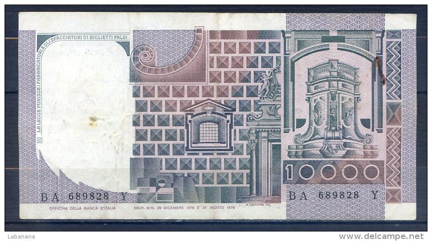 506-Italie Billet De 10 000 Lire 1976 BA689Y - 10000 Lire