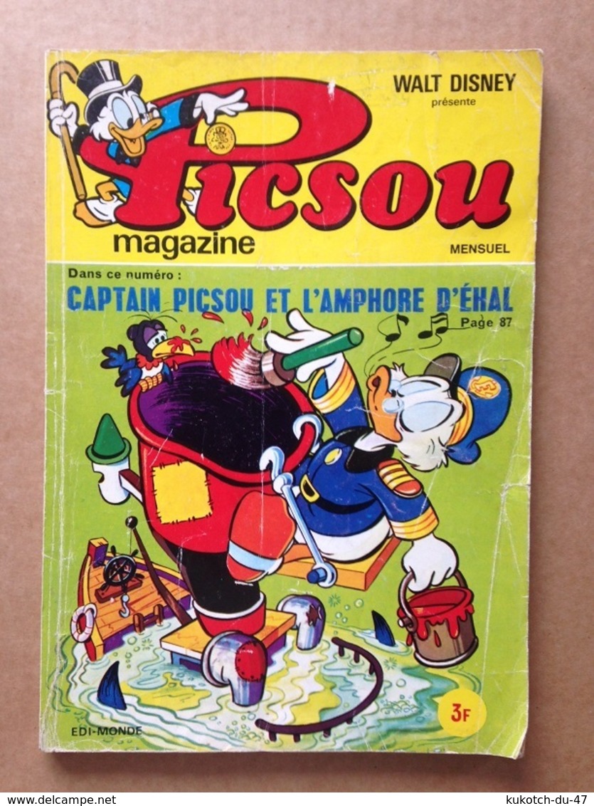 Disney - Picsou Magazine - Année 1974 - N°23 (avec Grand Défaut D'usure) - Picsou Magazine