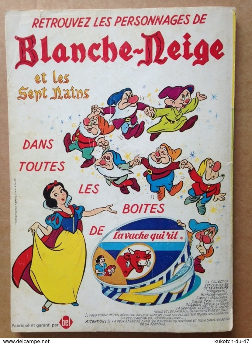 Disney - Picsou Magazine - Année 1974 - N°23 (avec grand défaut d'usure)