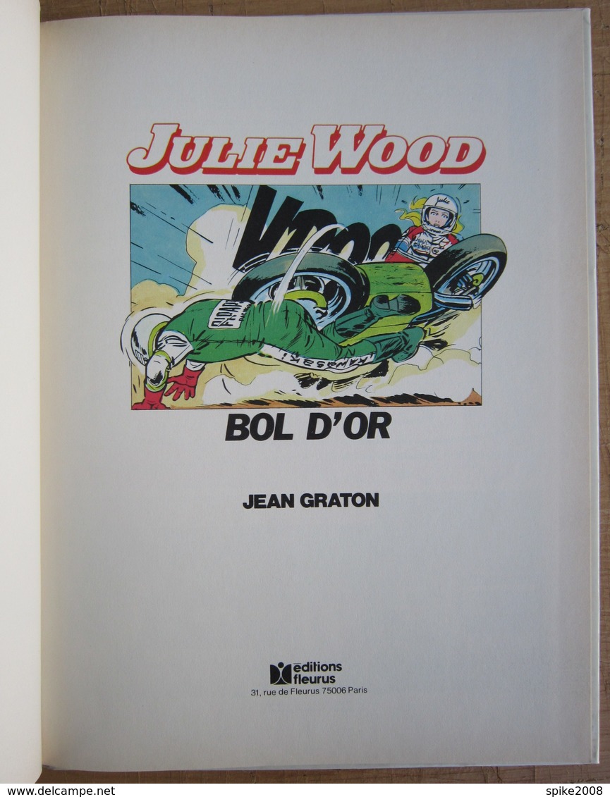 E.O. 1980 JULIE WOOD Tome 8 BOL D'OR Par Jean GRATON - Julie Wood
