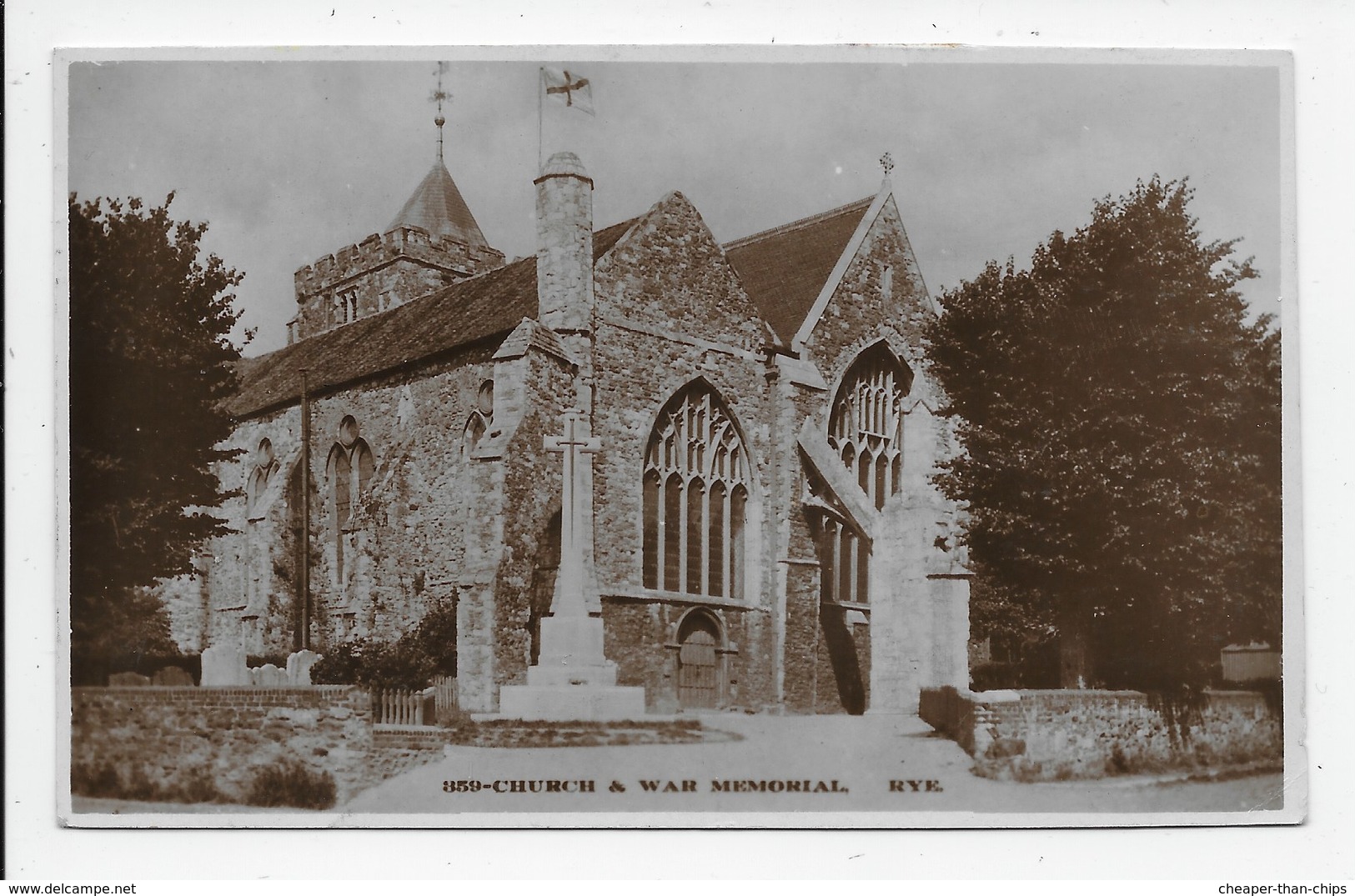 Rye - Church & War Memorial - Rye