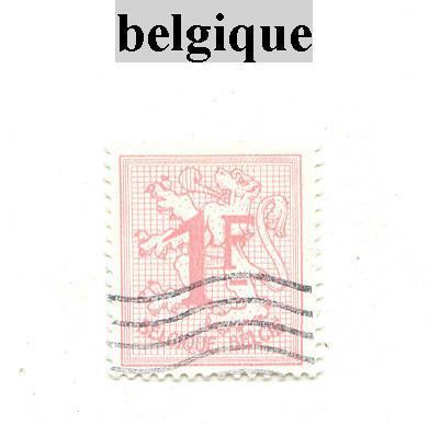 Timbre De Belgique N° 859 - 1977-1985 Chiffre Sur Lion