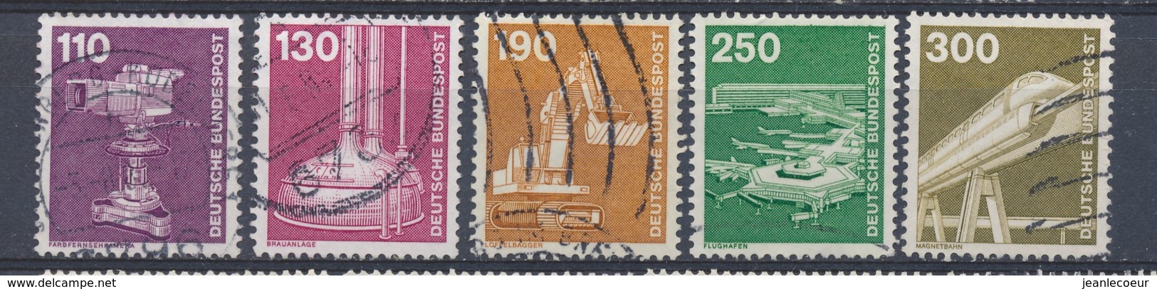 Duitsland/Germany/Allemagne/Deutschland 1982 Mi: 1134-1138 Yt:  (Gebr/used/obl/o)(4130) - Gebraucht