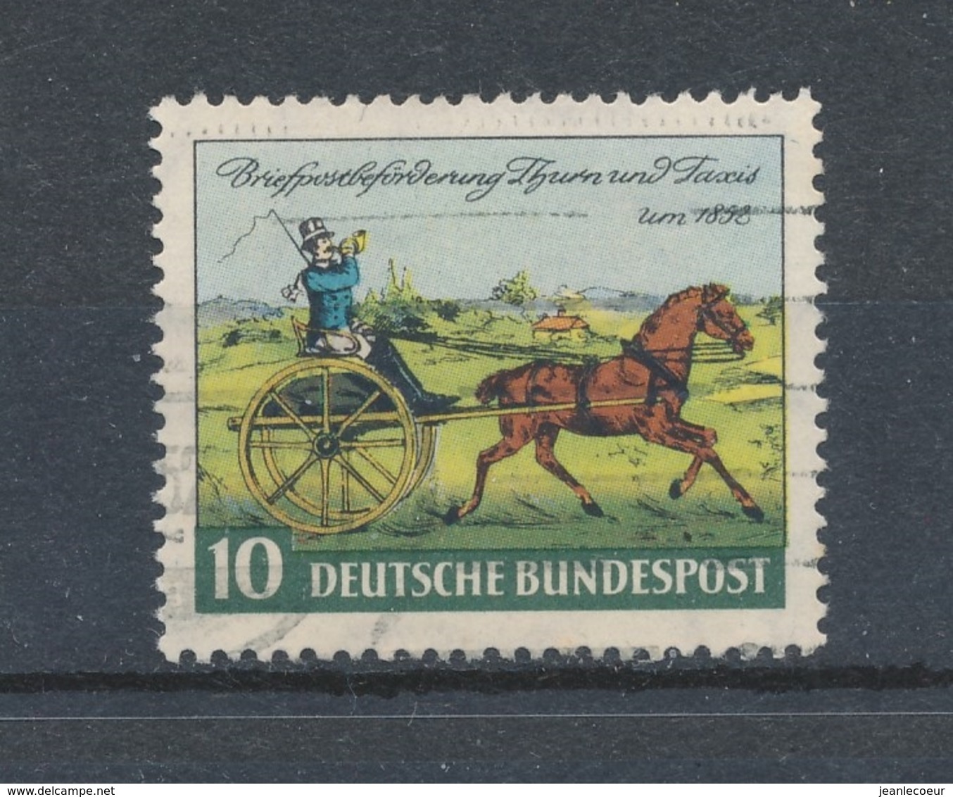Duitsland/Germany/Allemagne/Deutschland 1952 Mi: 160 Yt: 47 (Gebr/used/obl/o)(4139) - Oblitérés