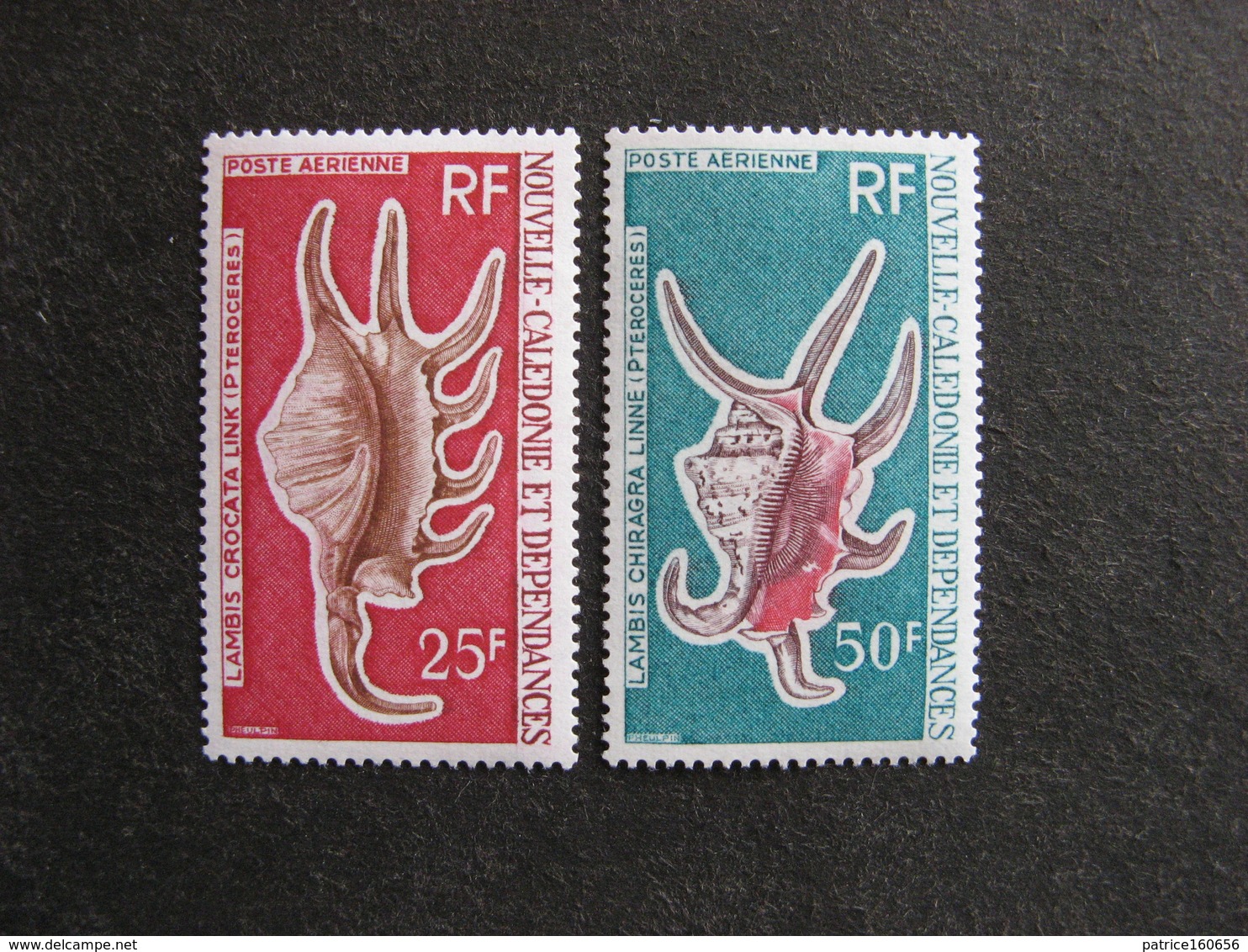 Nouvelle-Calédonie: TB Paire PA N° 129 Et N° 130, Neufs XX . - Unused Stamps