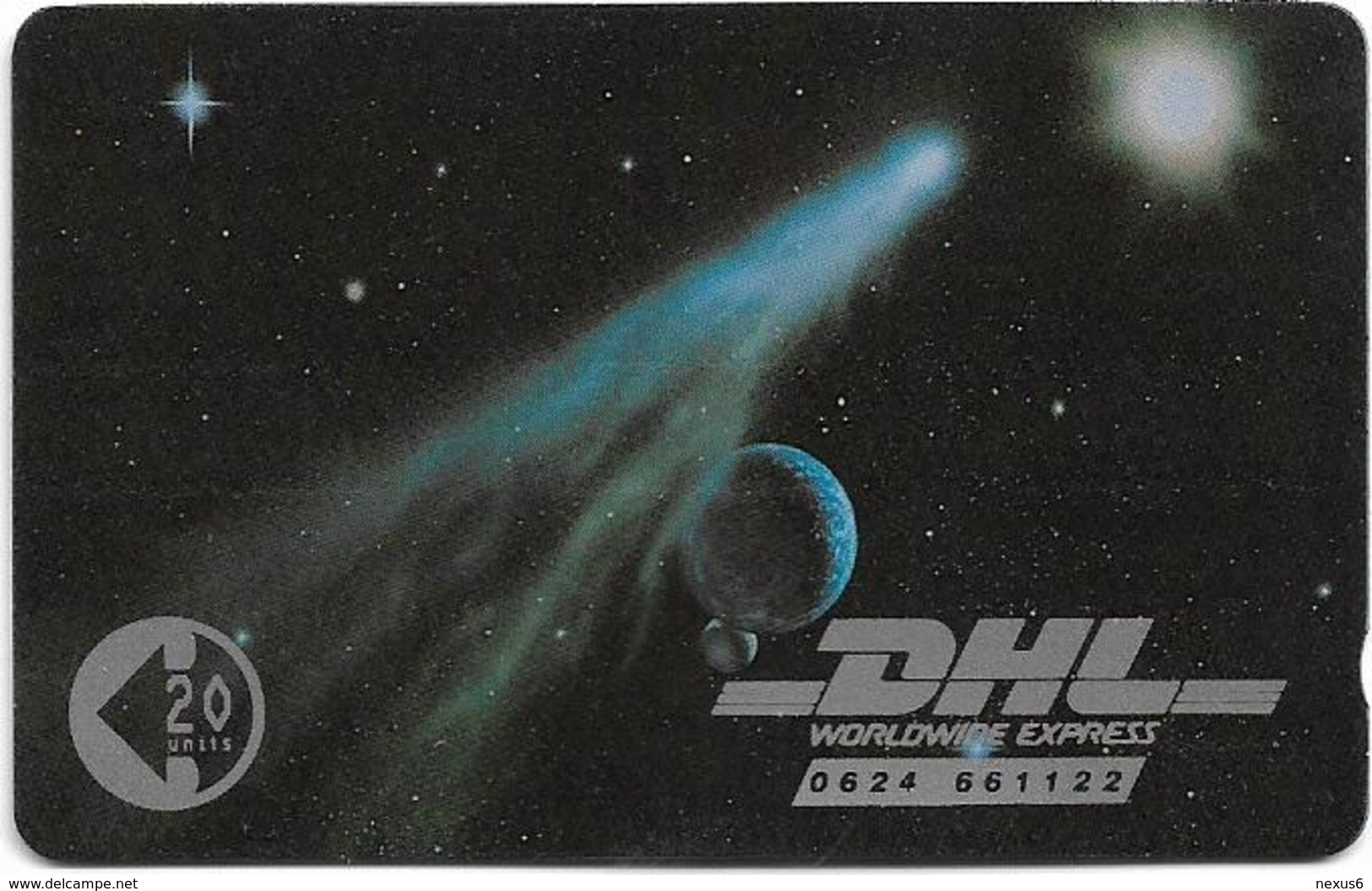 Isle Of Man - Courrier Services - DHL Space - 8IOMB - 1990, 3.000ex, Mint No Blister - Isle Of Man