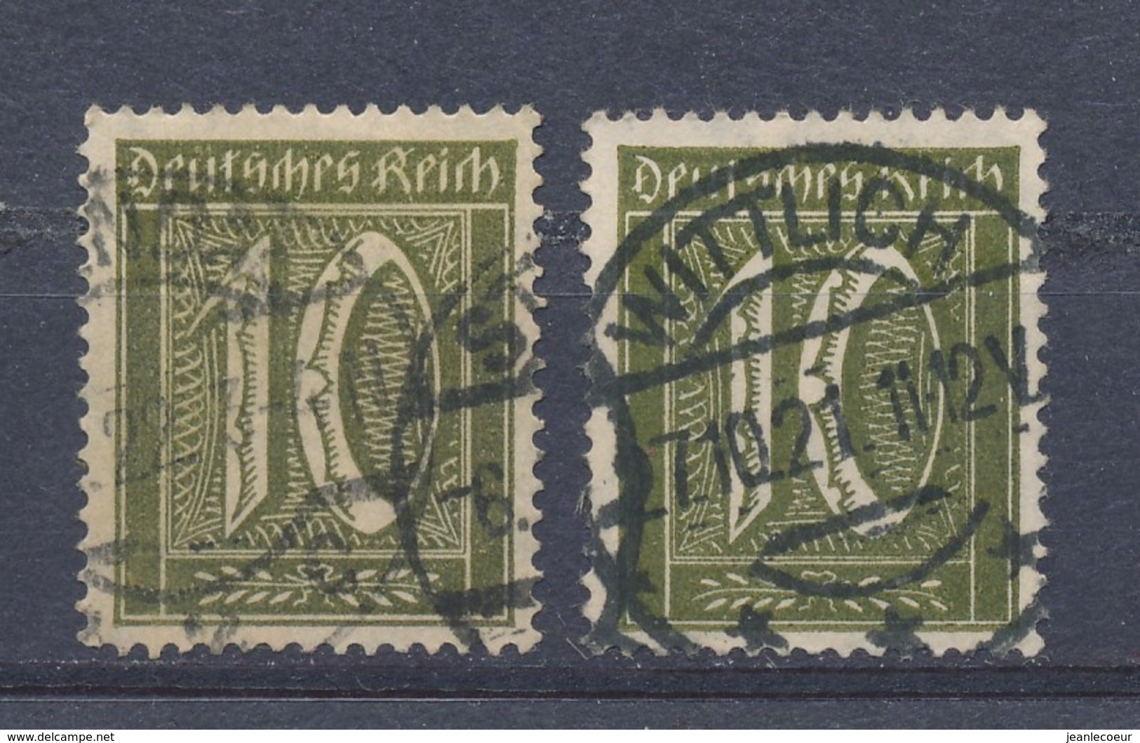 Duitse Rijk/German Empire/Empire Allemand/Deutsche Reich 1921 Mi: 159 A+b? Yt: 139 (Gebr/used/obl/o)(4145) - Gebraucht