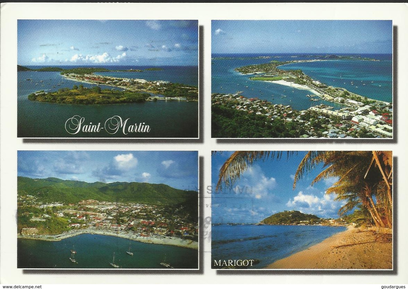 Saint Marin - Marigot - 2 Timbres De "Saint Lucia" De 1996 Et 1997 - Saint-Martin