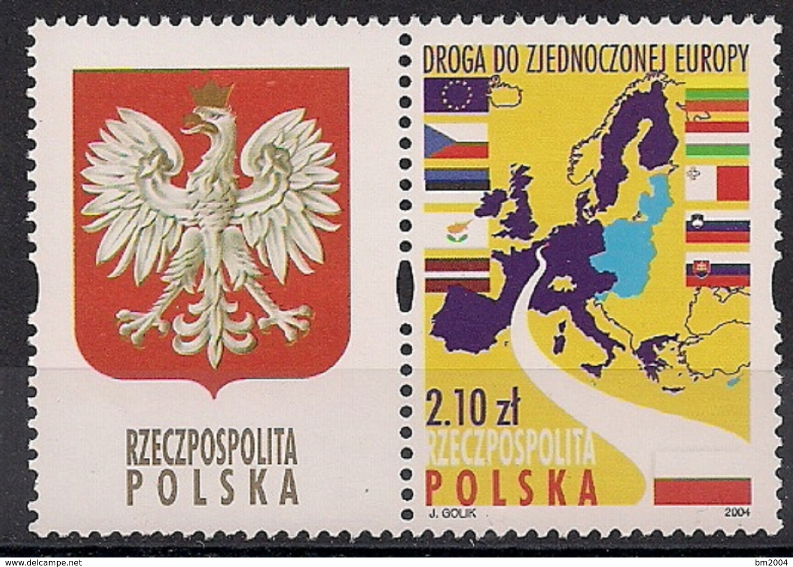 2004 Polen  Mi. 4105 **MNH  Beitritt Zur Europäischen Union (EU) - Idées Européennes