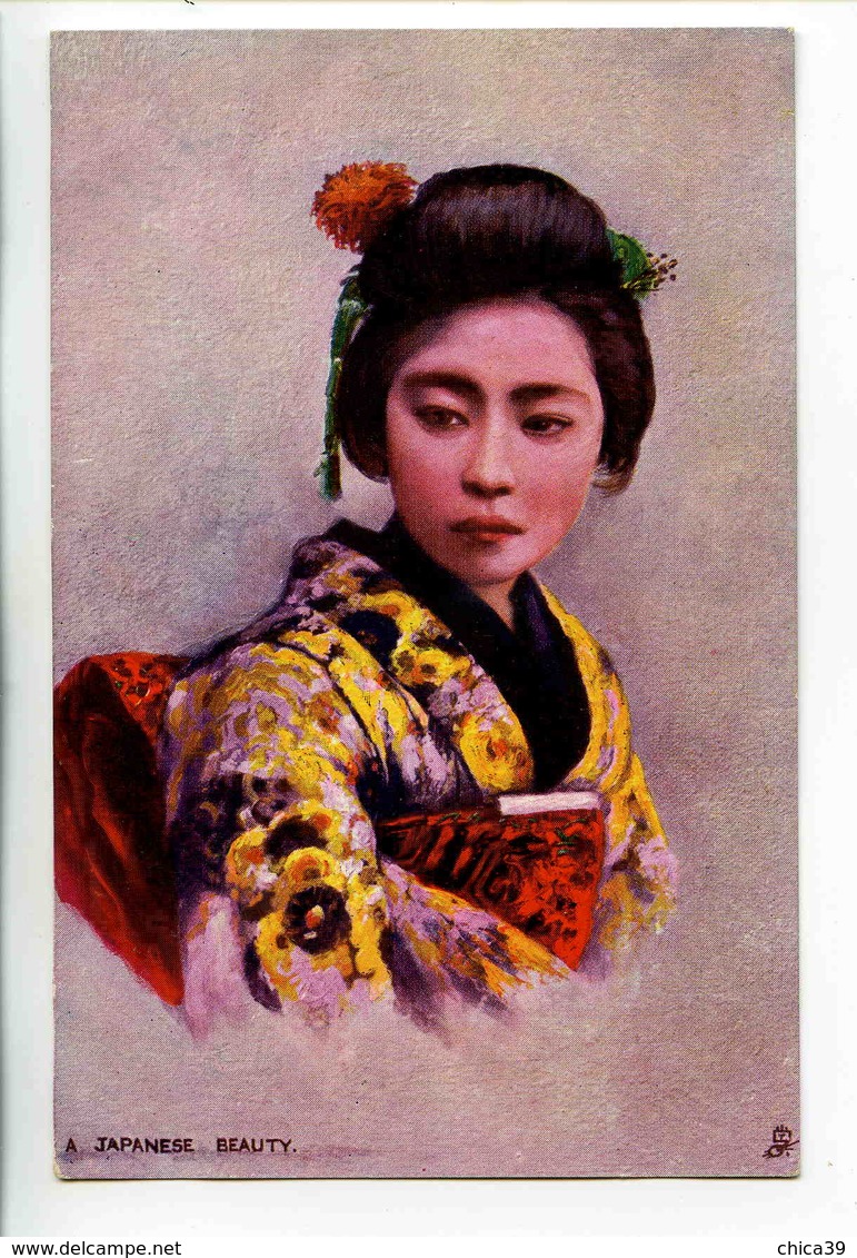 C 153  -  "Japanese At Home"  -  A Japanese Beauty - Japon  -  Tuck - Asie