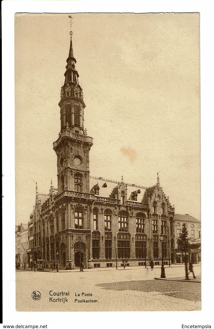 CPA - Carte Postale -BELGIQUE -Kortrijk - Postkantoor  VM542 - Kortrijk