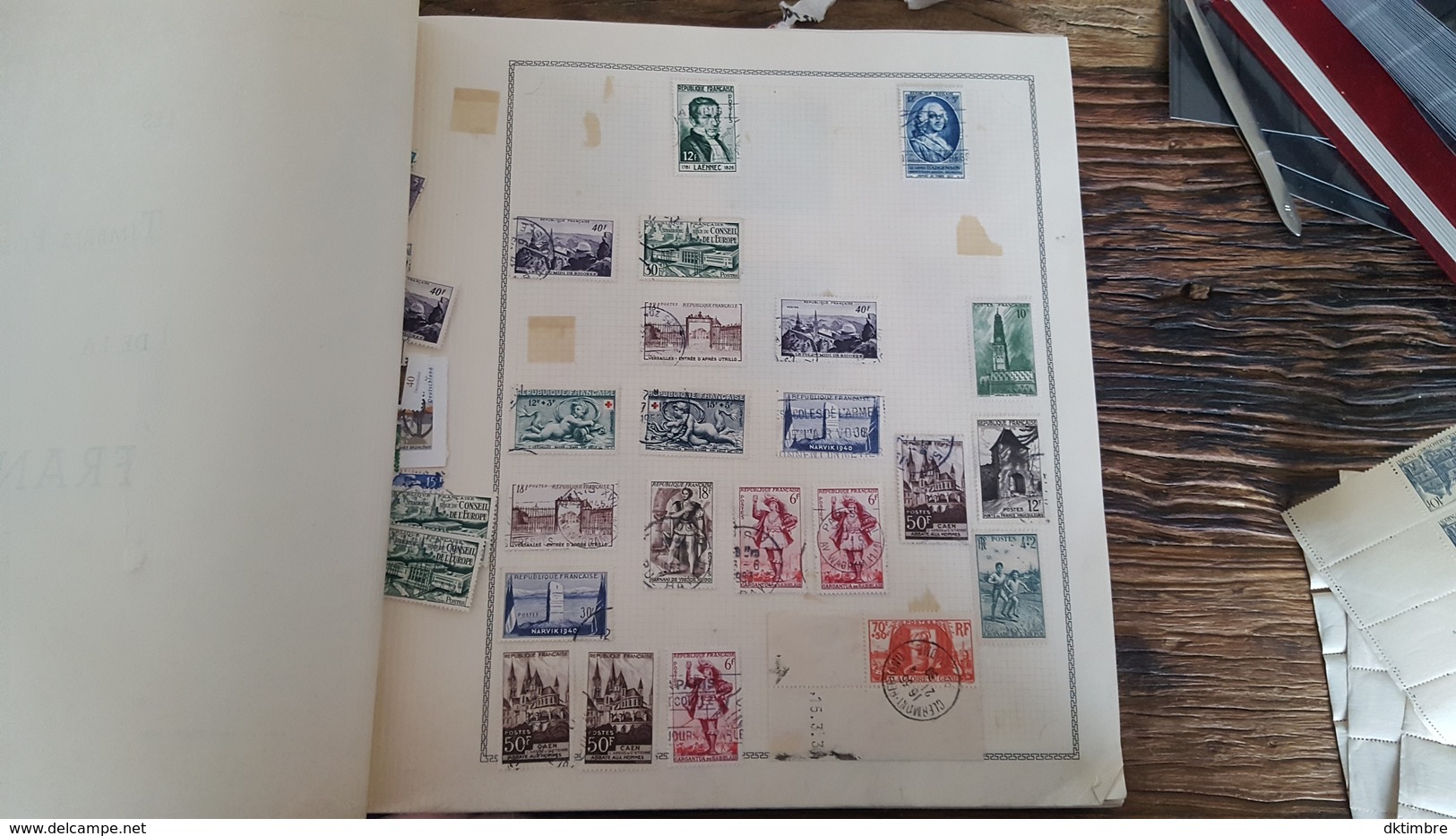 LOT 440519 TIMBRE DE FRANCE NEUF* OBLITERE   PORT A 15 EUROS - Collections (en Albums)