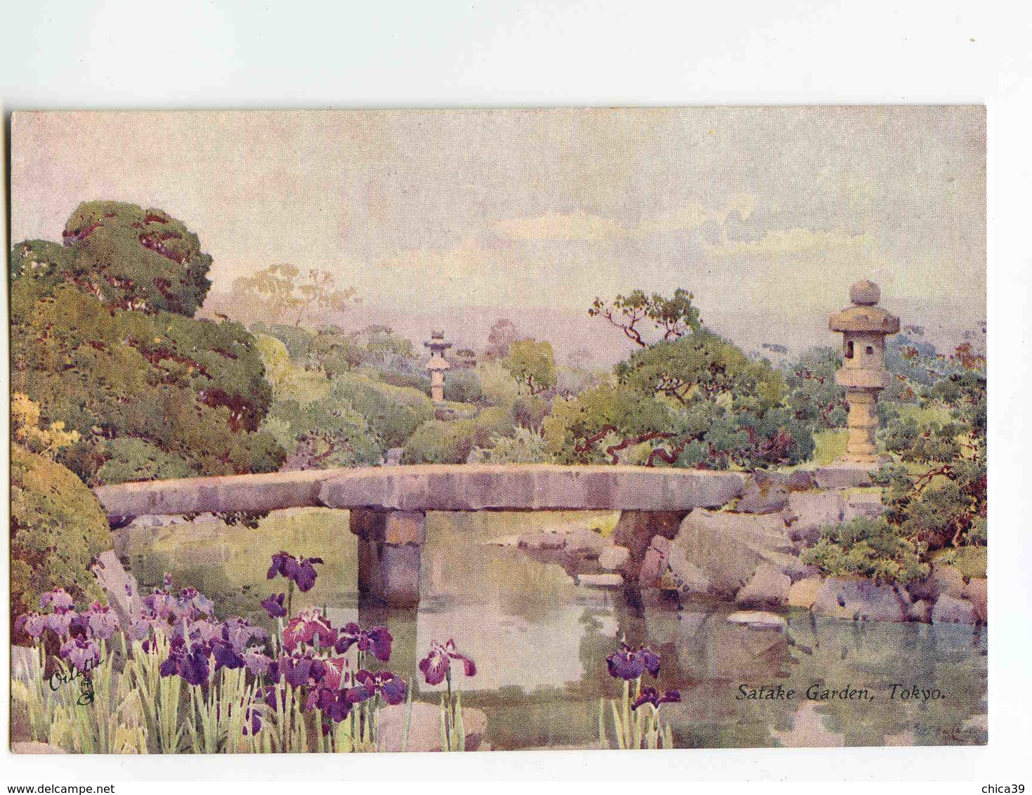 C 155  -  Flowers And Gardens Of Japan  -  Satake Garden  -  Tokyo  -  Japon  -  Tuck - Autres & Non Classés