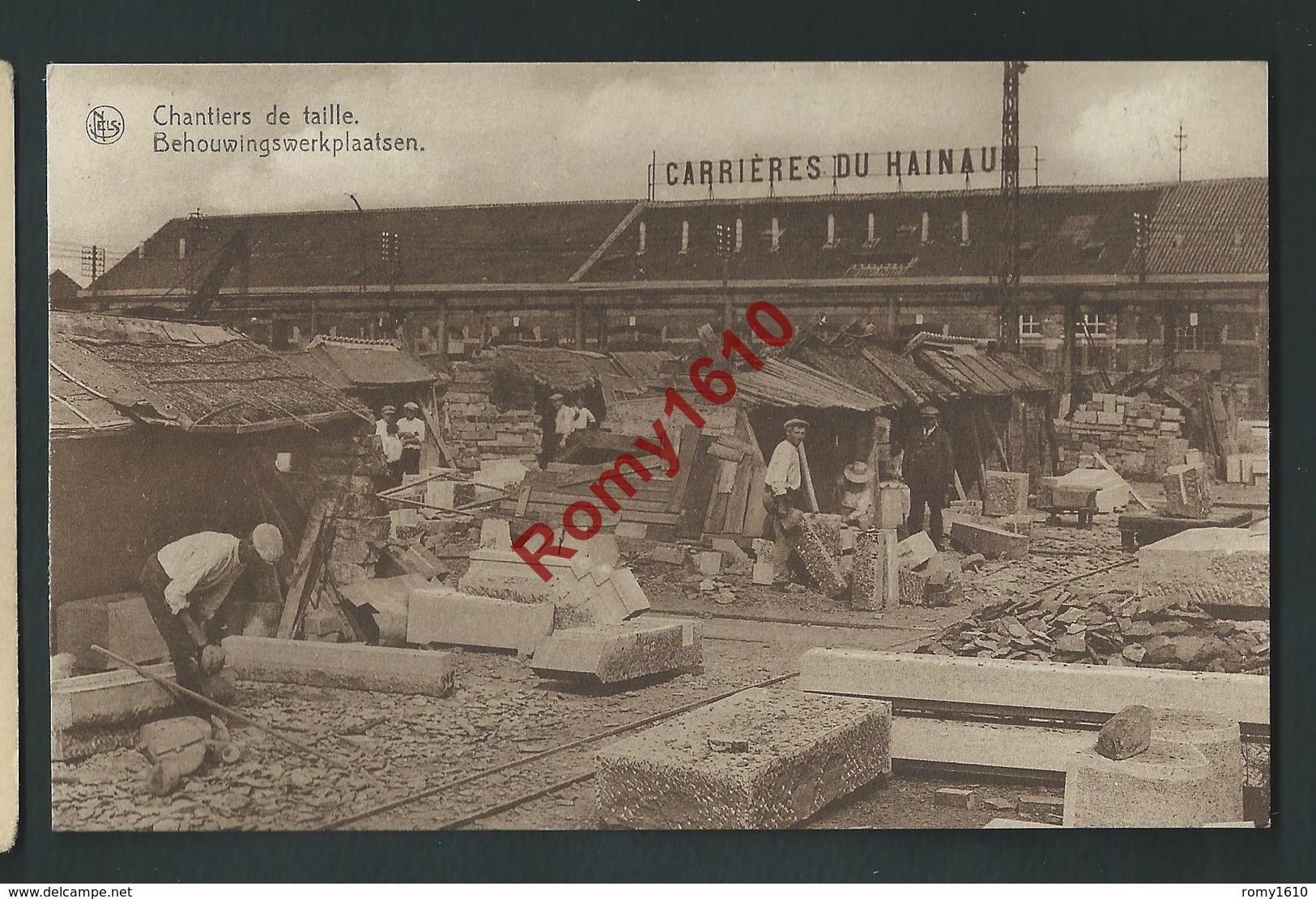 Carrières Du Hainaut.  Chantiers De Taille. - Soignies