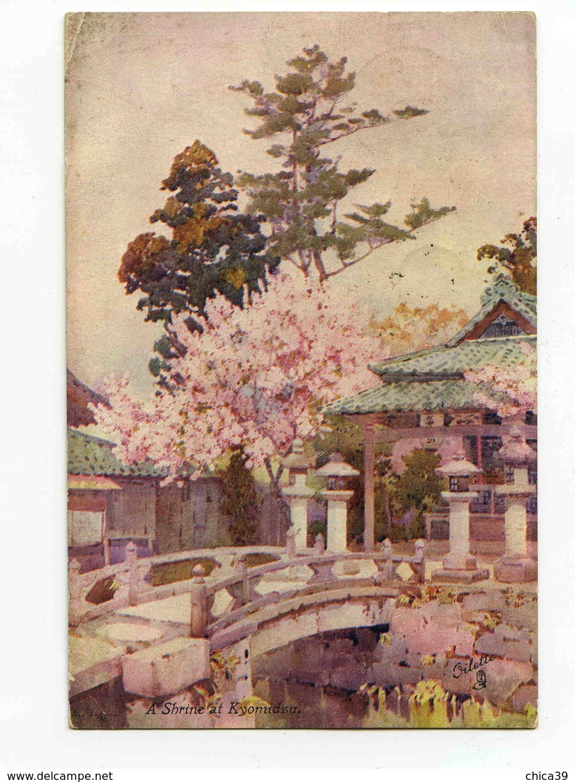 C 157  -  Flowers And Gardens Of Japan  -  A Shrine At Ryomidzu  - Japon  -  Tuck - Autres & Non Classés