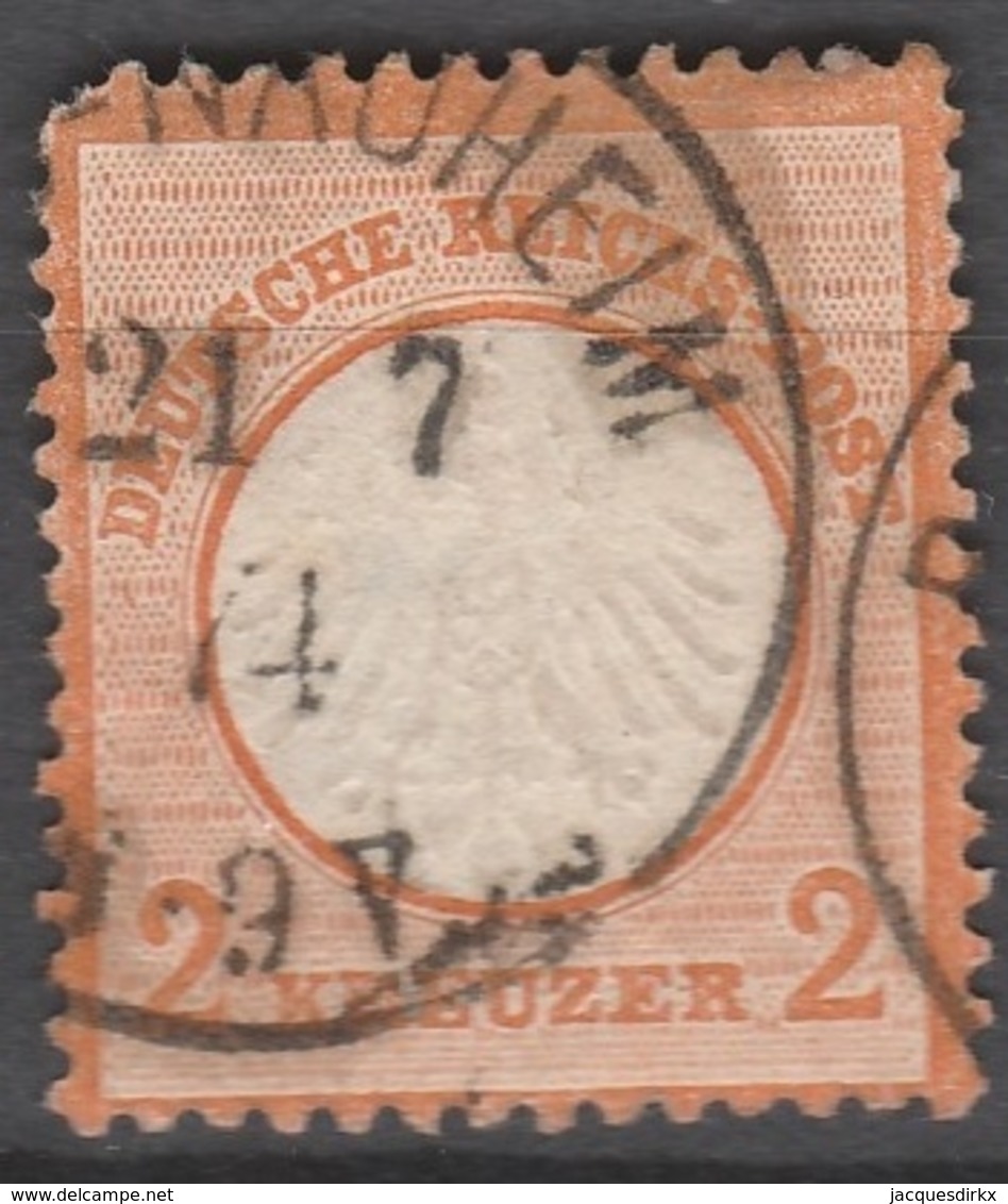 Deutsches Reich    .     Michel       .    15     .       O        .      Gebraucht - Used Stamps