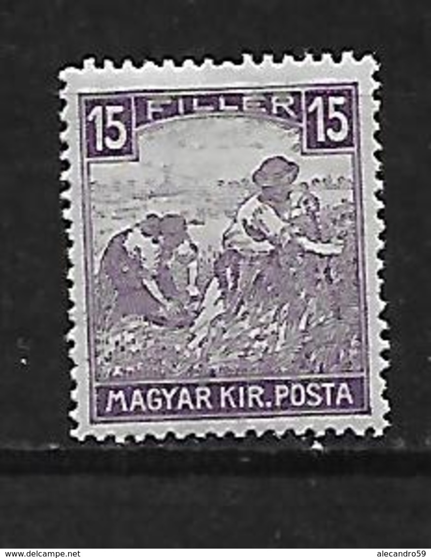 Hungary 1916 Reaper - Inscription "MAGYAR KIR.POSTA"   MNH - Neufs