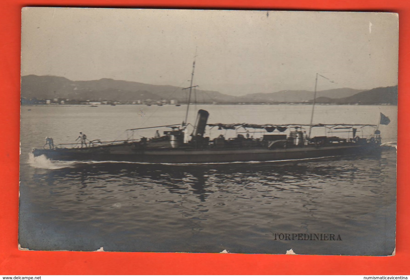 Torpediniera Regia Marina Italiana Navi Da Guerra Navires Schips Schiffe - Guerra