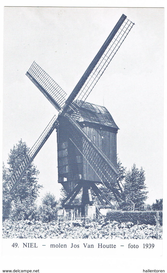 Niel: Molen Jos Van Houtte ( 2 Scans) - Niel