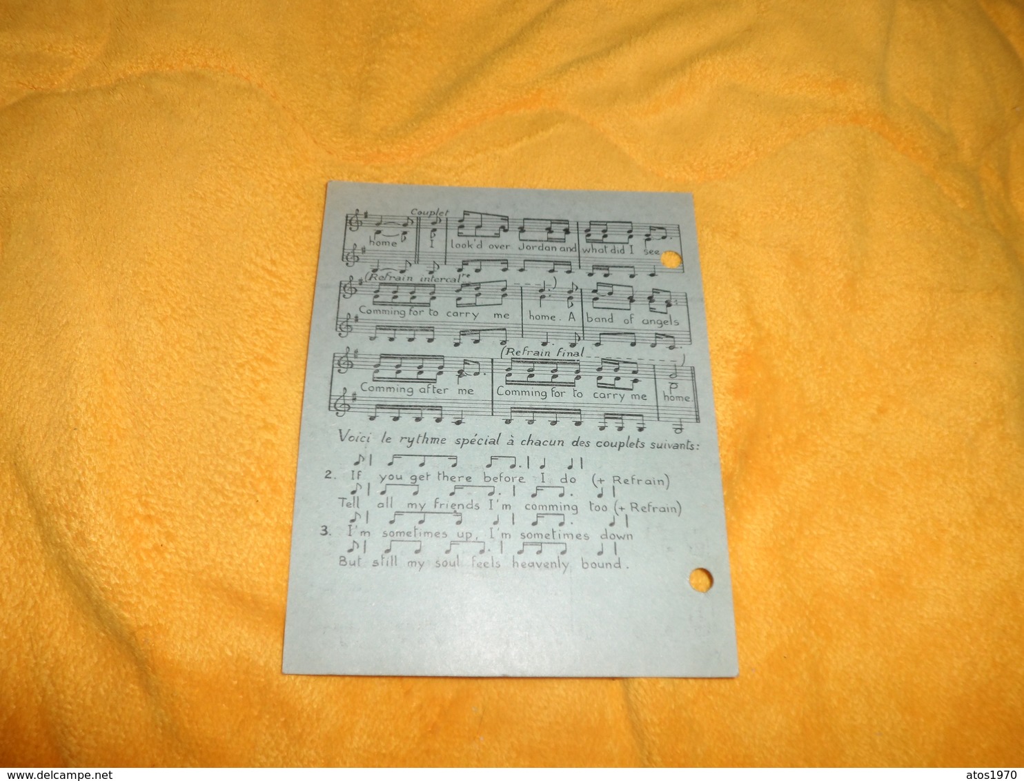 PETITE PARTITION AU JARDIN DE MON PERE.../ SWING LOW...VIEILLES CHANSONS POUR JEUNES CHORALES HARMONISEES PAR LOUIS LIEB - Partitions Musicales Anciennes