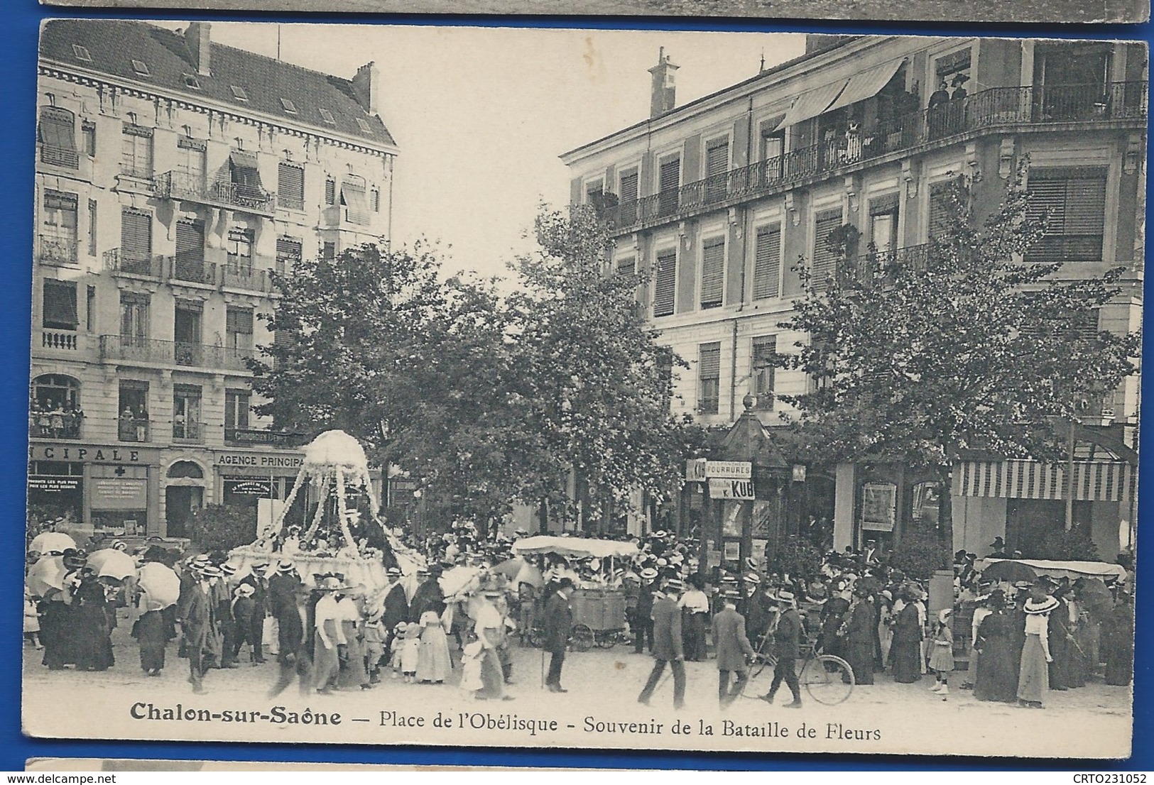 CHALON-sur-SAÔNE    Place De L'Obélisque        Animées - Chalon Sur Saone