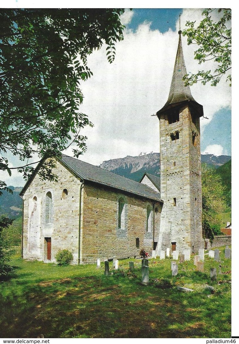 GRAUBÜNDEN GRISONS ZILLIS Zillis Kirche St. Martinim Schamsertal - älteste Romanische Kirchedecke - N'A PAS VOYAGÉ - Zillis-Reischen