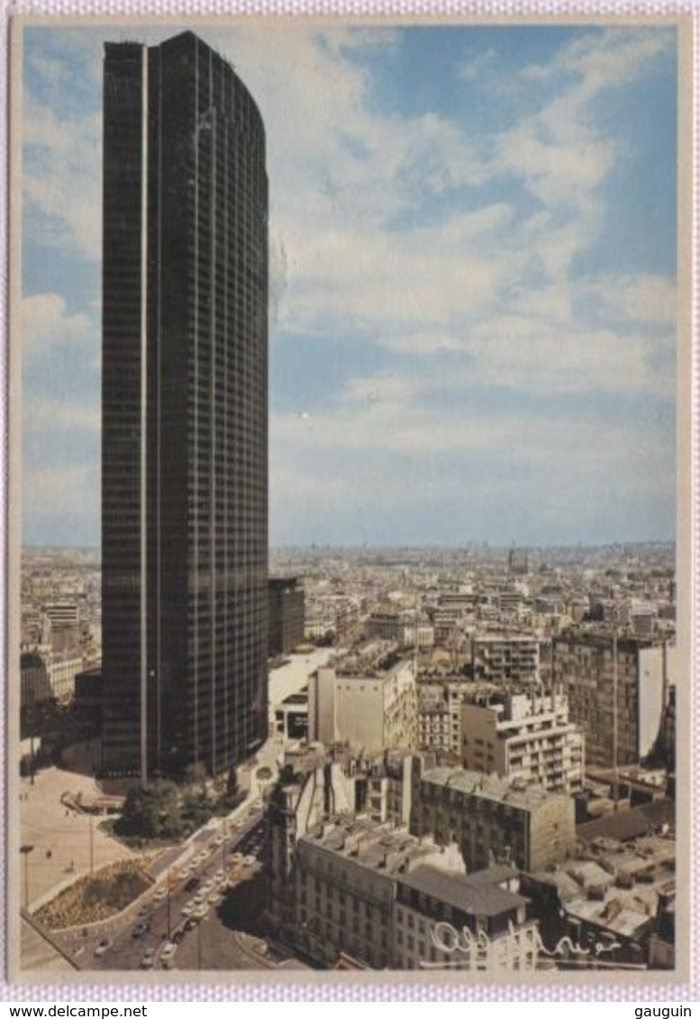 CPM -  ALBERT MONIER - PARIS - Tour Maine-Montparnasse - Edition Image In /N°750123 - Monier