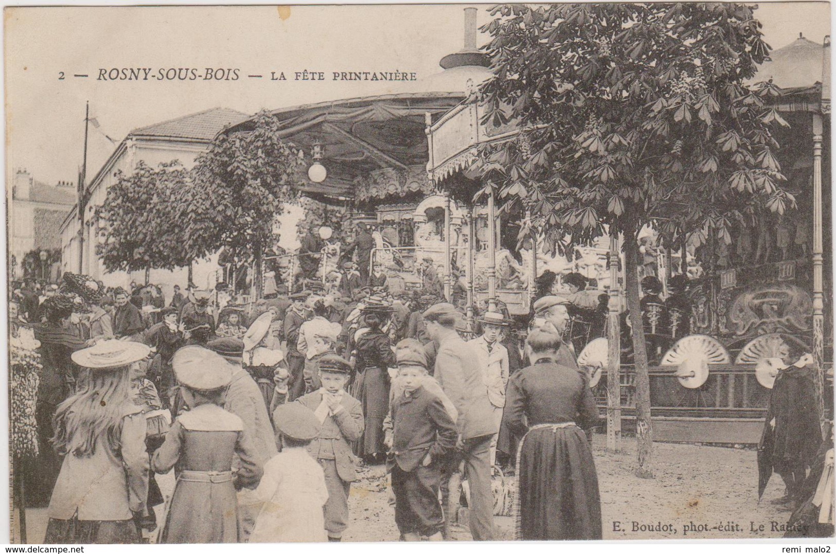 CARTE POSTALE°   ROSNY SOUS BOIS 93  La Fête Printanière - Rosny Sous Bois