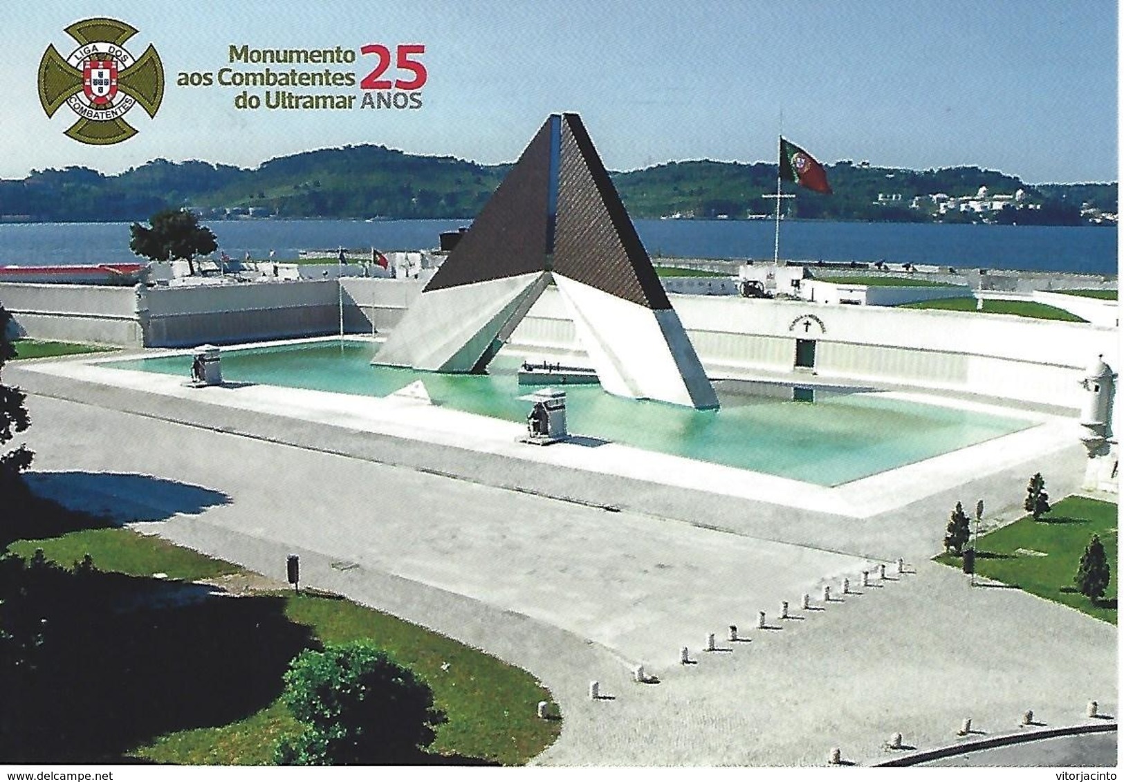 PORTUGAL - Entier Postal - "Postage Paid" - 25 Years Of The Monument To The Overseas Combatants - Militaria