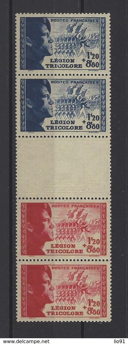 FRANCE  YT  N° 565/566b  Neuf **  1942 - Neufs