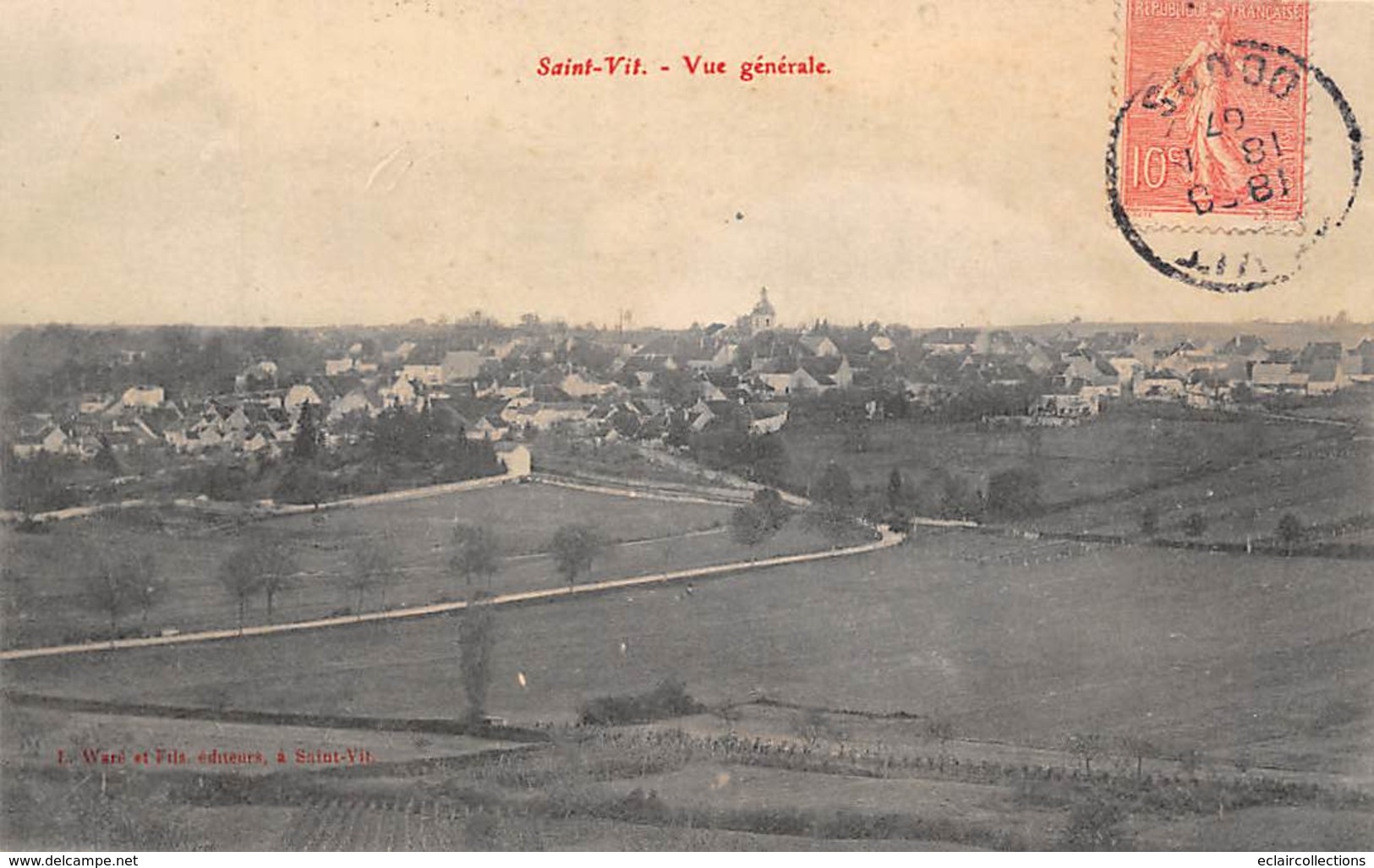 Saint Vit      25        Vue Générale           (Voir Scan) - Andere & Zonder Classificatie