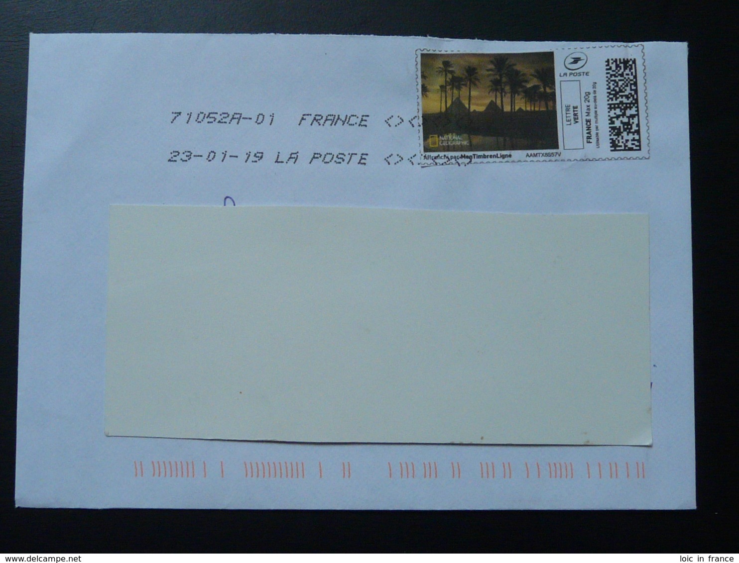 Pyramides De Guizeh Timbre En Ligne Sur Lettre (e-stamp On Cover) TPP 4044 - Egyptologie