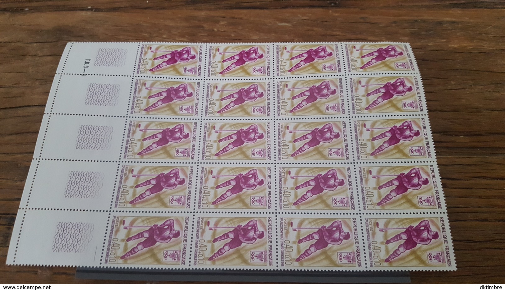 LOT 440583 TIMBRE DE FRANCE NEUF** LUXE  FEUILLE - Verzamelingen