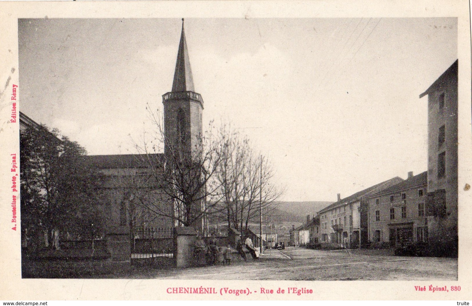 CHENIMENIL RUE DE L'EGLISE - Vincey