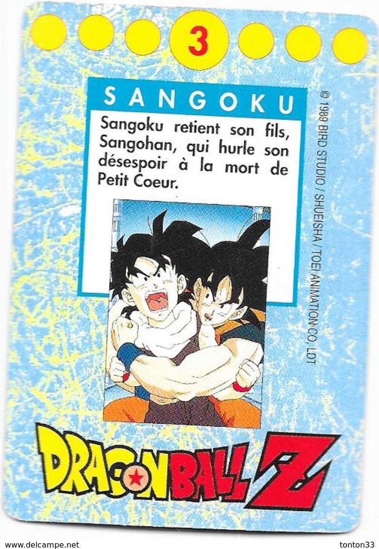 LOT de 114 CARTES DRAGONBALL Z  BIRD STUDIO 1987 -