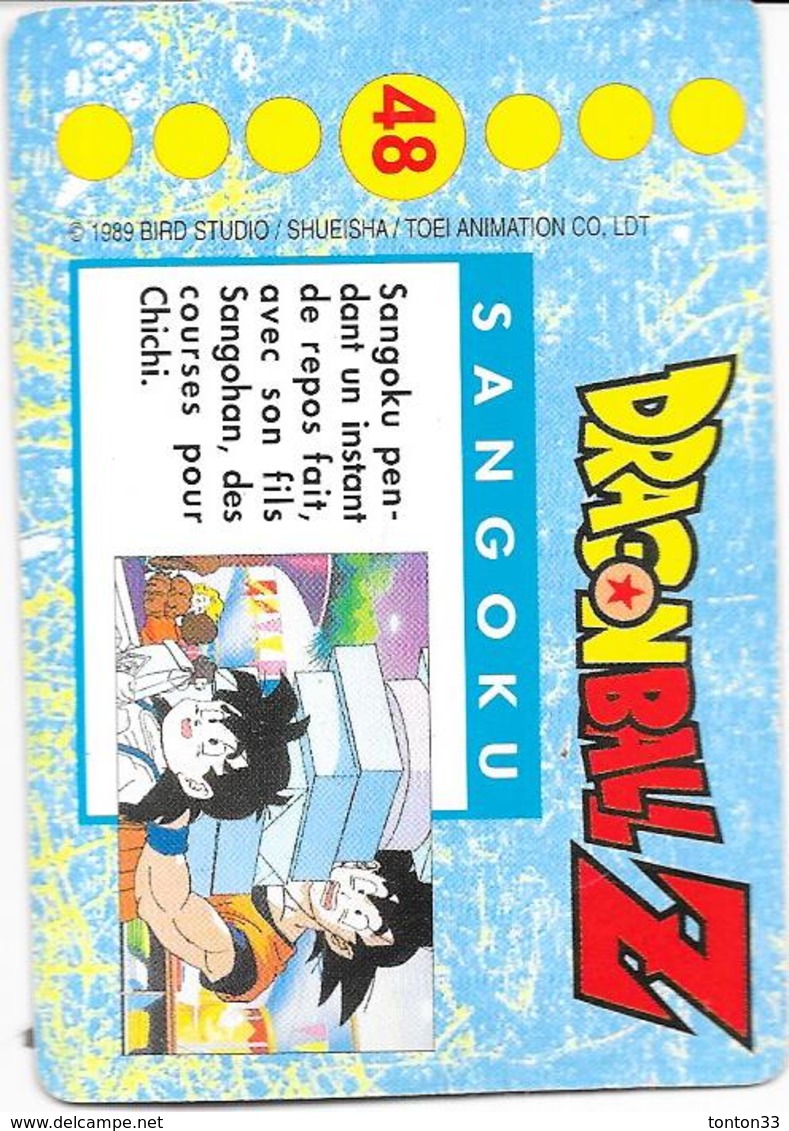 LOT de 114 CARTES DRAGONBALL Z  BIRD STUDIO 1987 -