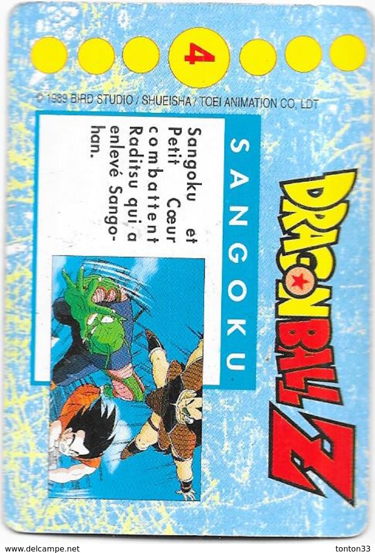 LOT de 114 CARTES DRAGONBALL Z  BIRD STUDIO 1987 -