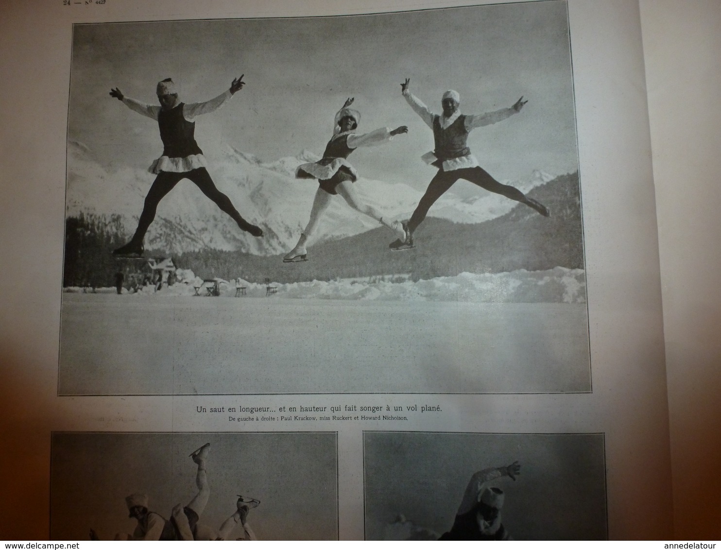 1928 L'ILLUSTRATION : Les soldats musulmans morts pour la France;Fantaisie à Saint-Moritz;Basilique de Kalbloze;etc