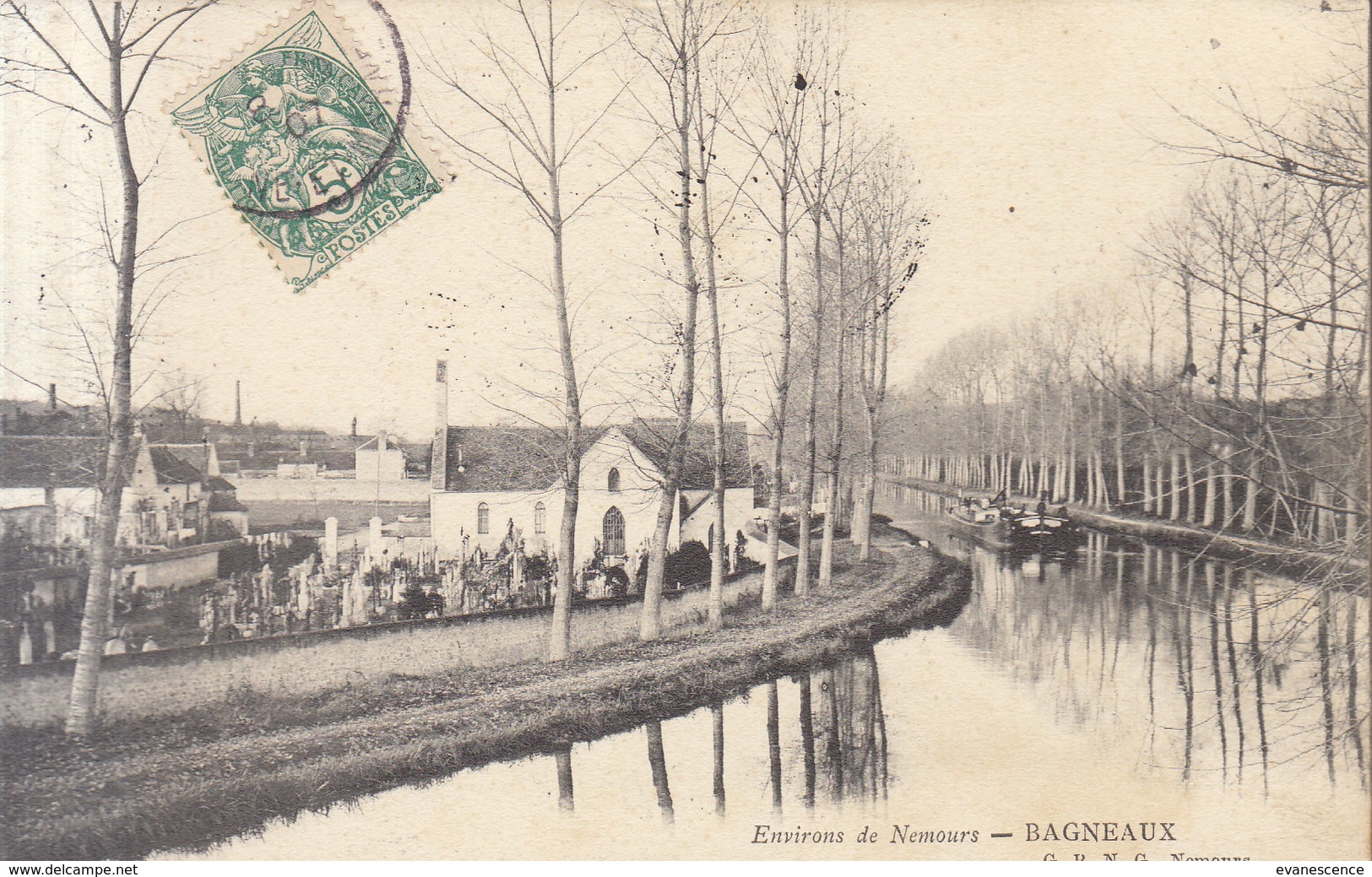 °°°  77  BAGNEAUX SUR LOING  .   LE CANAL   °°°    ////   REF FEV. 19  //// N°  7915 - Bagneaux Sur Loing