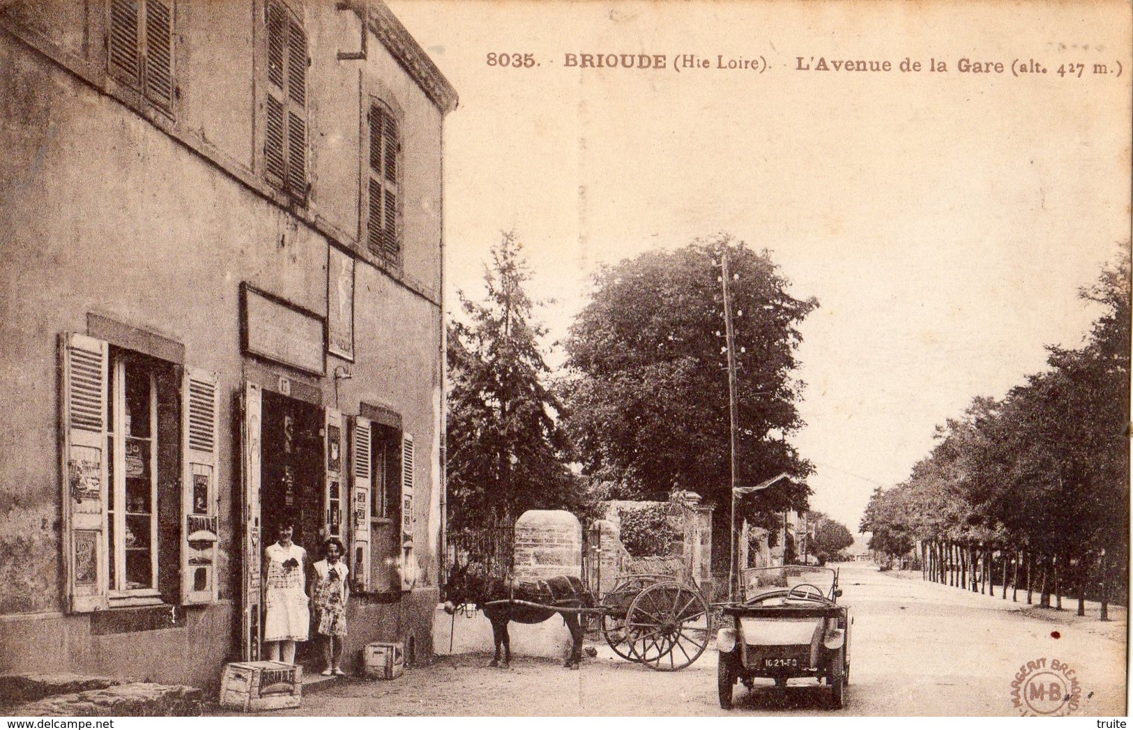 BRIOUDE L'AVENUE DE LA GARE - Brioude